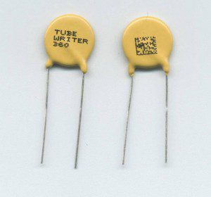 Ceramic Capacitors Marked with PartMarker 360