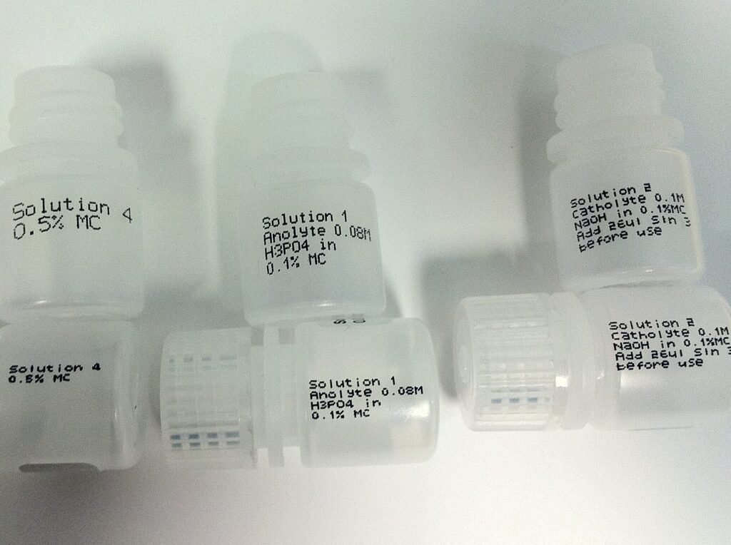 reagent vial labeling