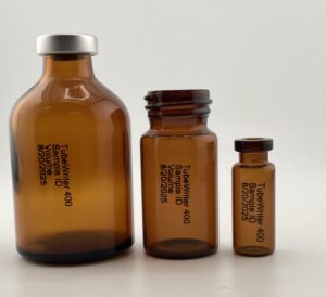 amber vials